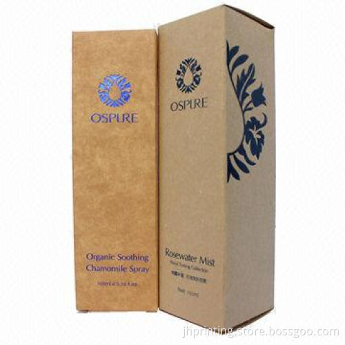 Cosmetic Packing Box, Blue Foil Stamping, OEM Orders are Welcome